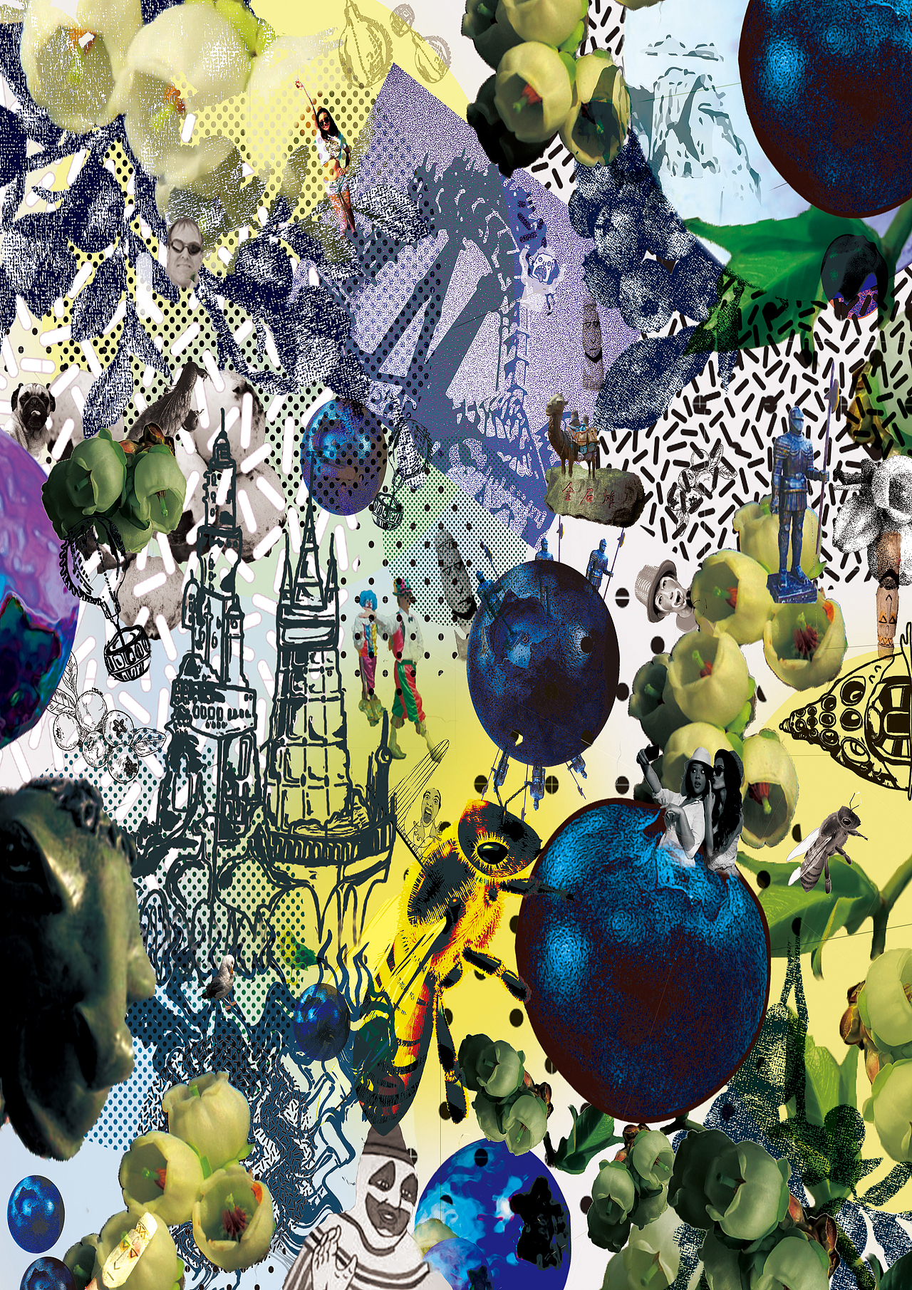 寻觅滨城，又见蓝莓（图ZMTI0OTUyNzI4） - 品牌 - 站酷设计师869大连设计学校原创素材 - 站酷ZCOOL