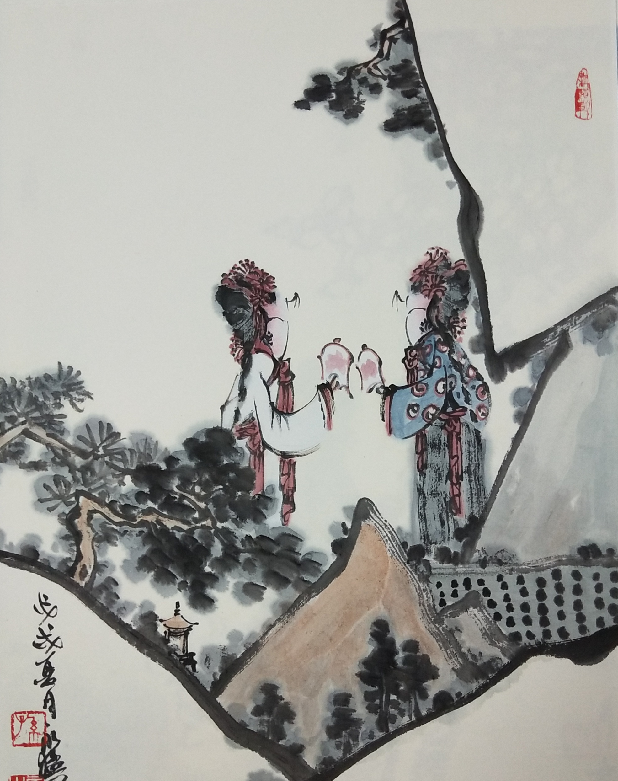 孙永猛水墨皮影作品|纯艺术|国画|孙永猛 - 原创作品 - 站酷 (zcool)