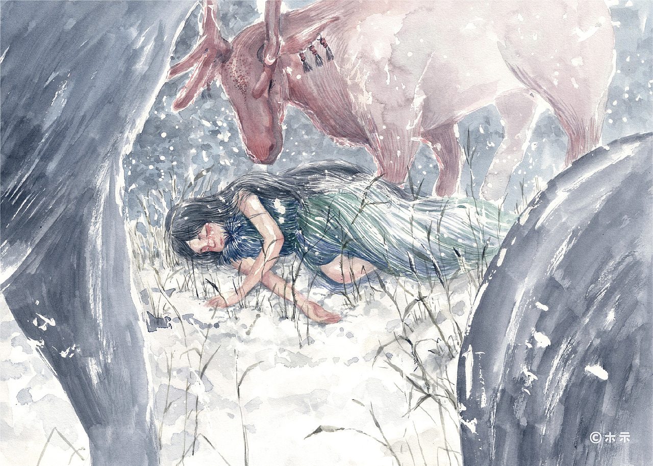 《火种》一二章（图ZMjA2MTE4NzIw） - 绘本 - 站酷设计师Musi木示原创素材 - 站酷ZCOOL