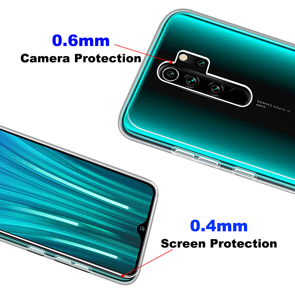 手机外壳+钢化膜 - Redmi Note 8 pro