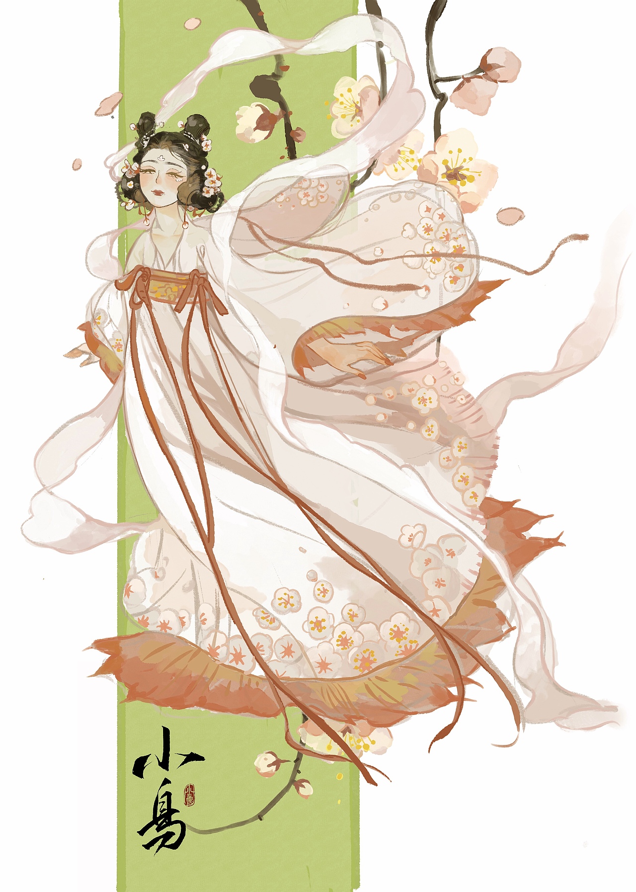 十二花神_我是欢欢鸭-站酷zcool