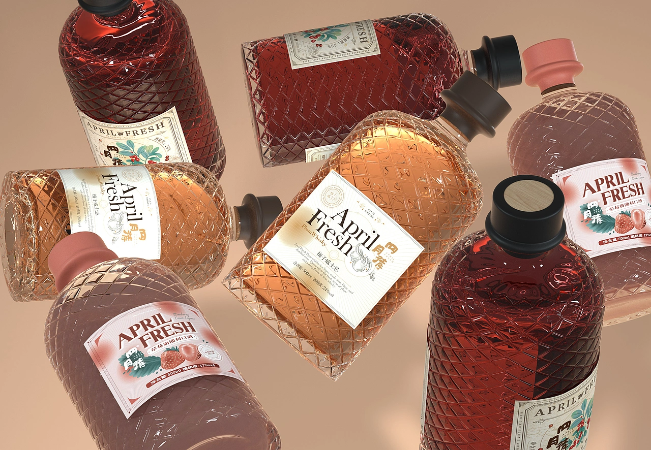 尚智&times;四月清 | 利口酒包装