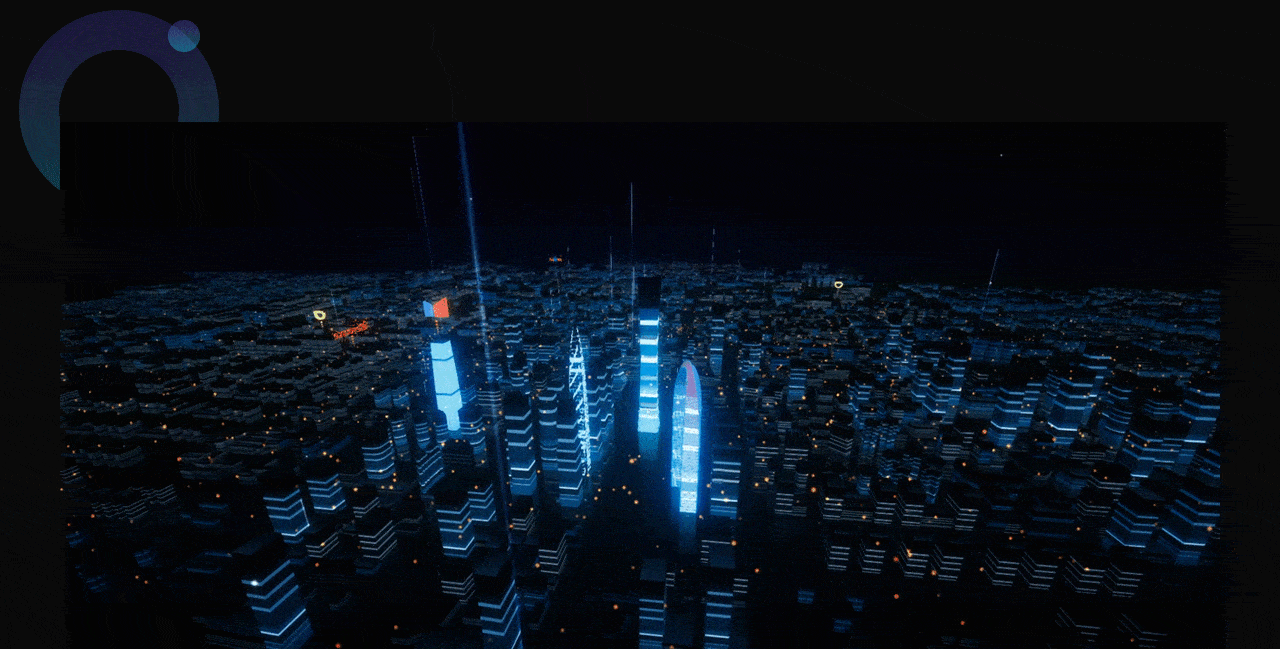 智慧城市新视角-可视化数据大屏（图ZMTYzMjUyOTg0） - 动效设计 - 站酷设计师聂永真原创素材 - 站酷ZCOOL