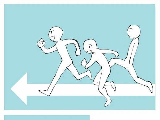 如何画多个人物的构图？人物插画构图技巧！