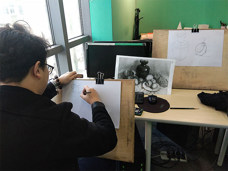 我的第一次~素描石膏