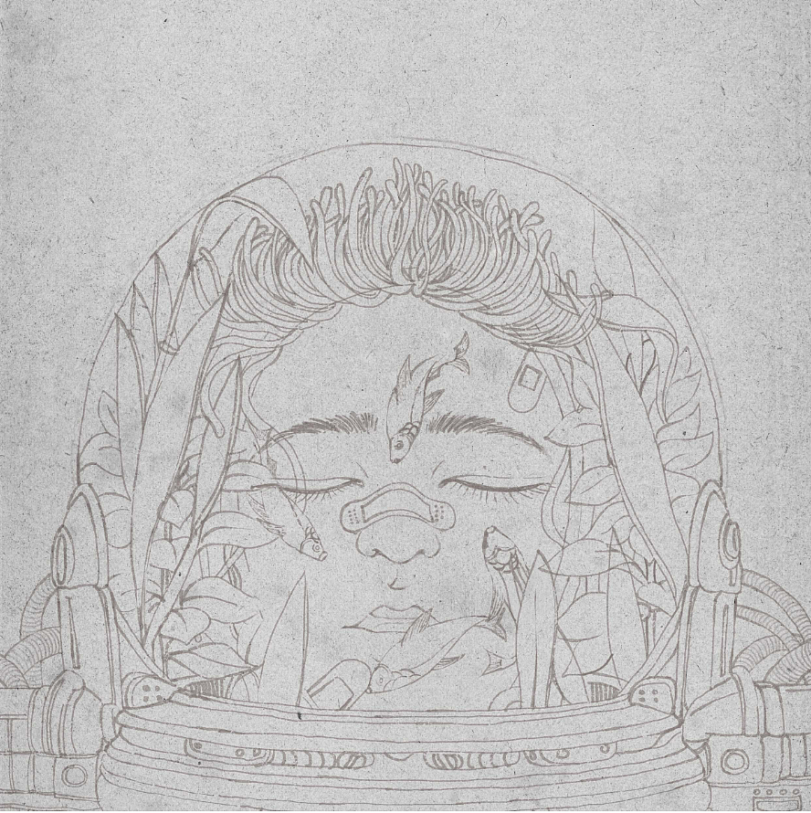 关于女性困境的感知与情绪传递《She said She's sad》（图ZMjQyMTYxODc2） - 艺术插画 - 站酷设计师大饼包菜原创素材 - 站酷ZCOOL
