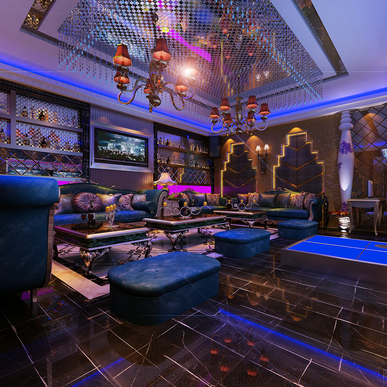 《海蒂娱乐ktv设计》——马尔康专业特色ktv设计公司分享案例