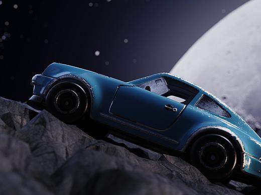 《Space x Car》 / Keyshot超短故事性动画设计 [ 04 ]