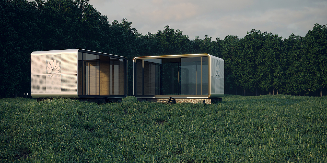 胶囊空间概念设计效果图