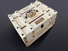 巨灵设计：高端木盒包装