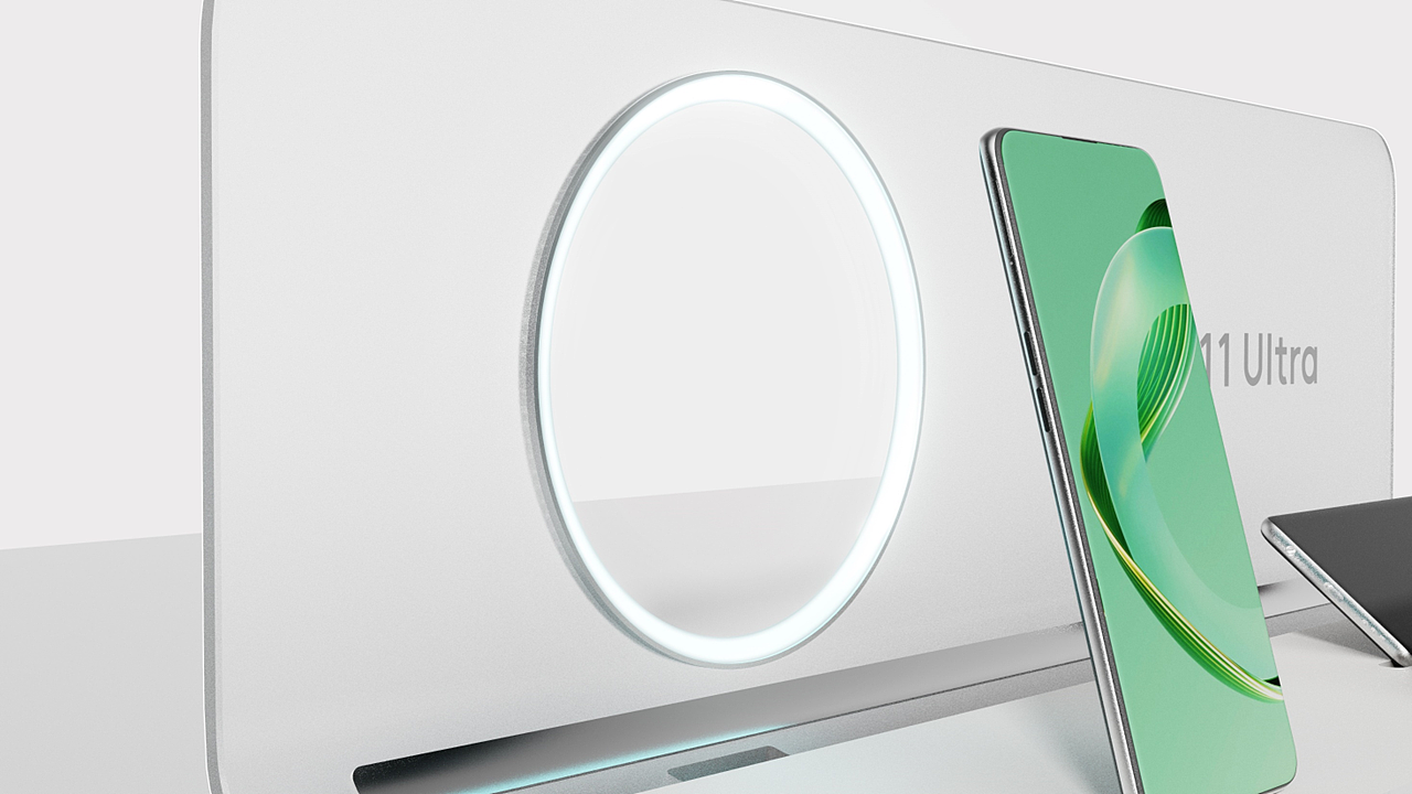 华为HUAWEI展示道具设计