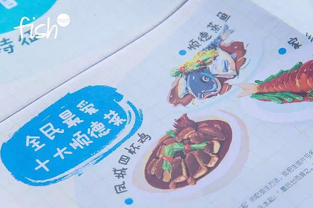 佛山顺德美食旅游手绘地图 90后 景点美食 fish杂志（图ZMTIzMTUxMTc2） - 商业插画 - 站酷设计师lypping梁平平原创素材 - 站酷ZCOOL