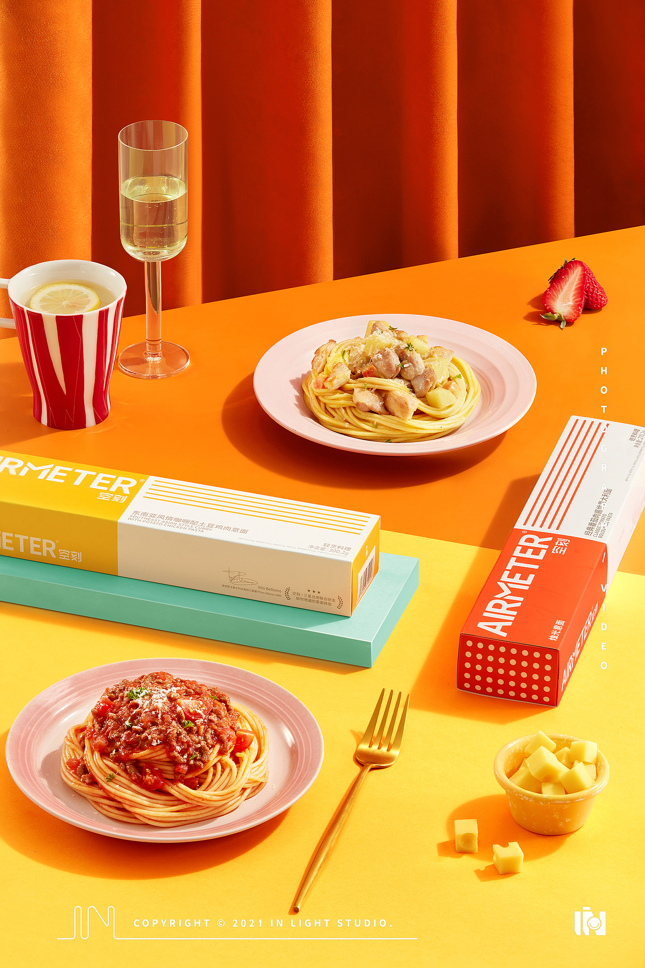 空刻 ✖ INLIGHT l 意面拍摄