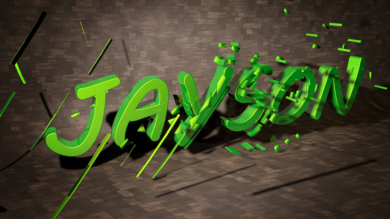 C4D字体设计:Jayson