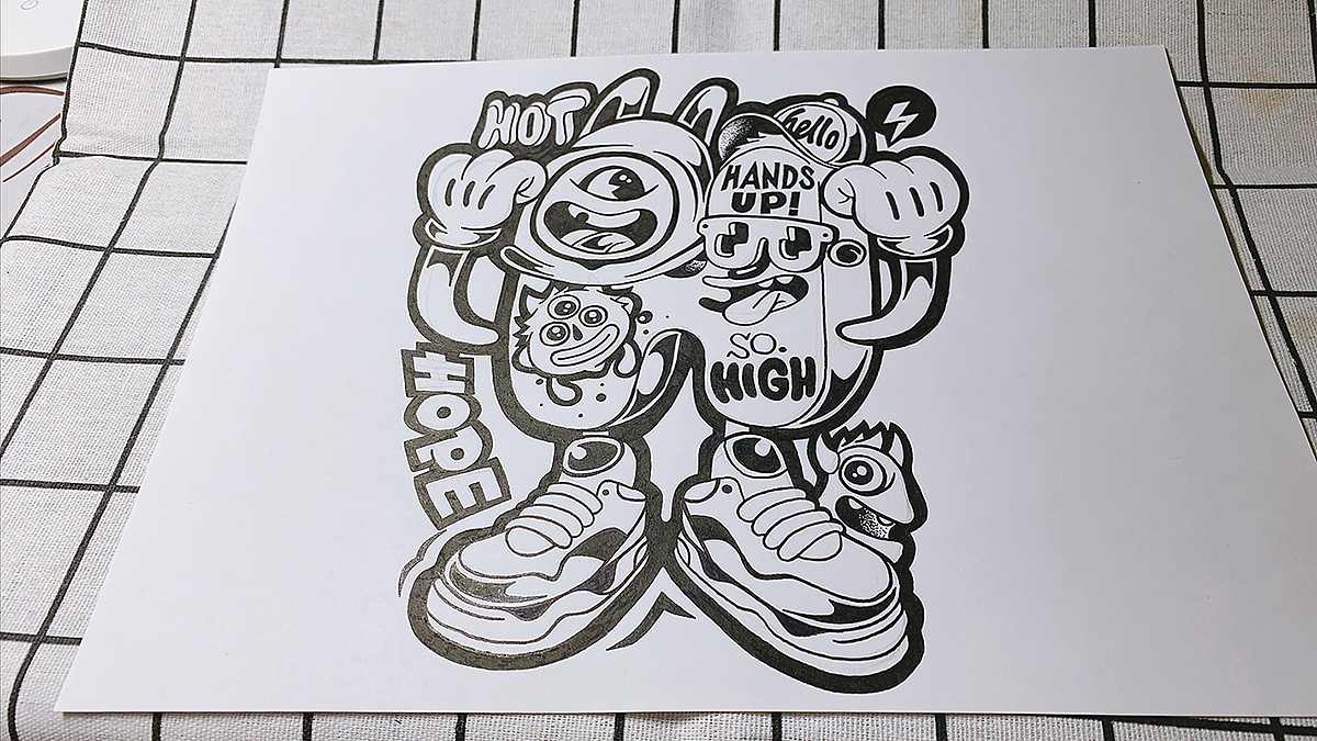 『字母小怪物』手绘稿合辑（图ZMTYzMTE3NDM2） - 创作习作 - 站酷设计师LOKLIAO丶樂原创素材 - 站酷ZCOOL