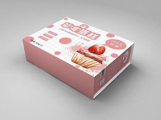 草莓蛋糕包装
