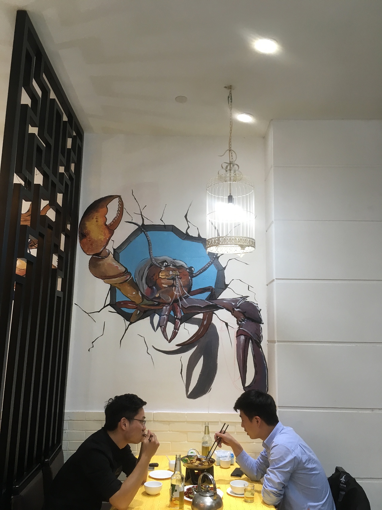 海鲜店墙绘（图ZMTQwMzgzNTQ4） - 新锐潮流插画 - 站酷设计师北海青芥原创素材 - 站酷ZCOOL