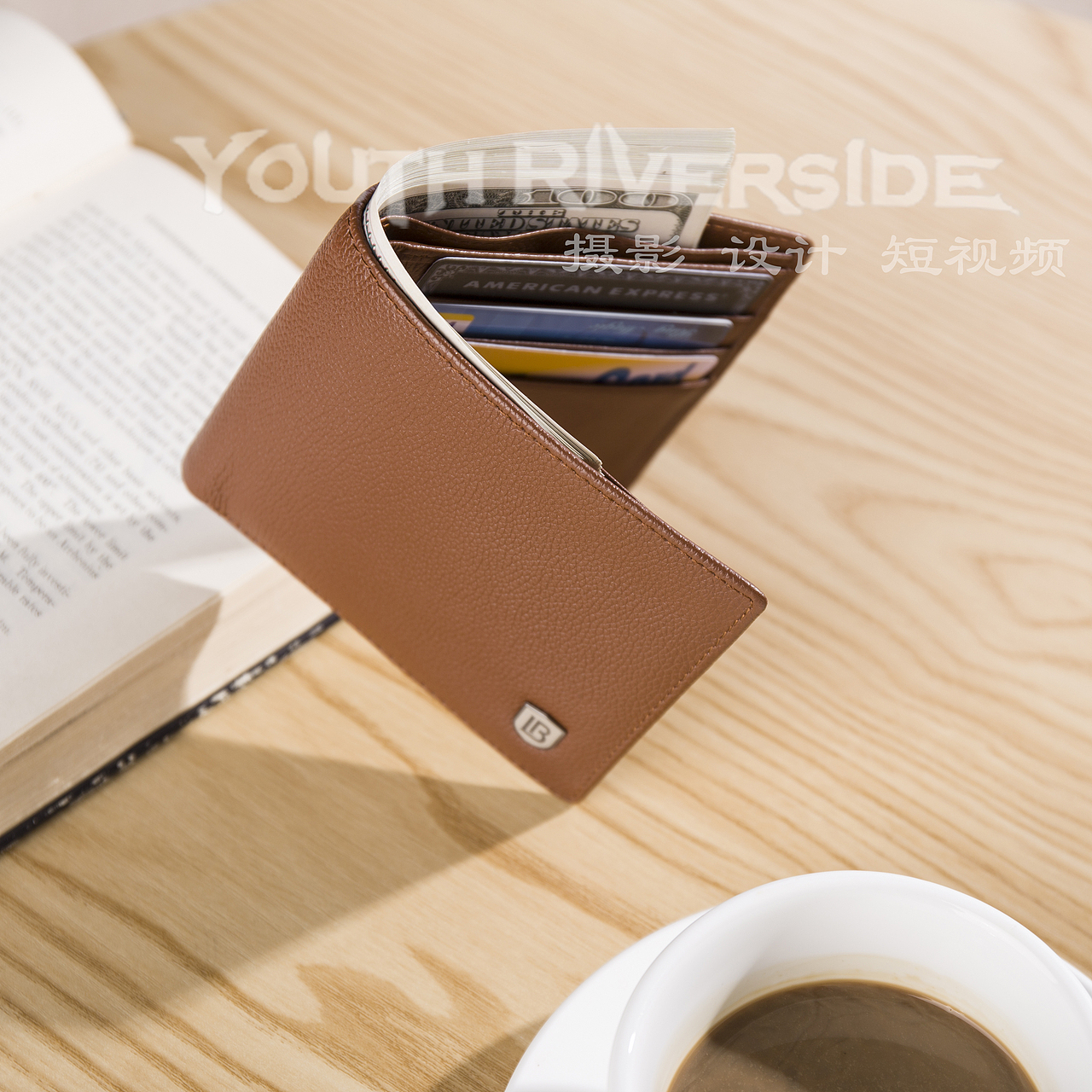 钱包皮具淘宝京东拼多多场景拍摄