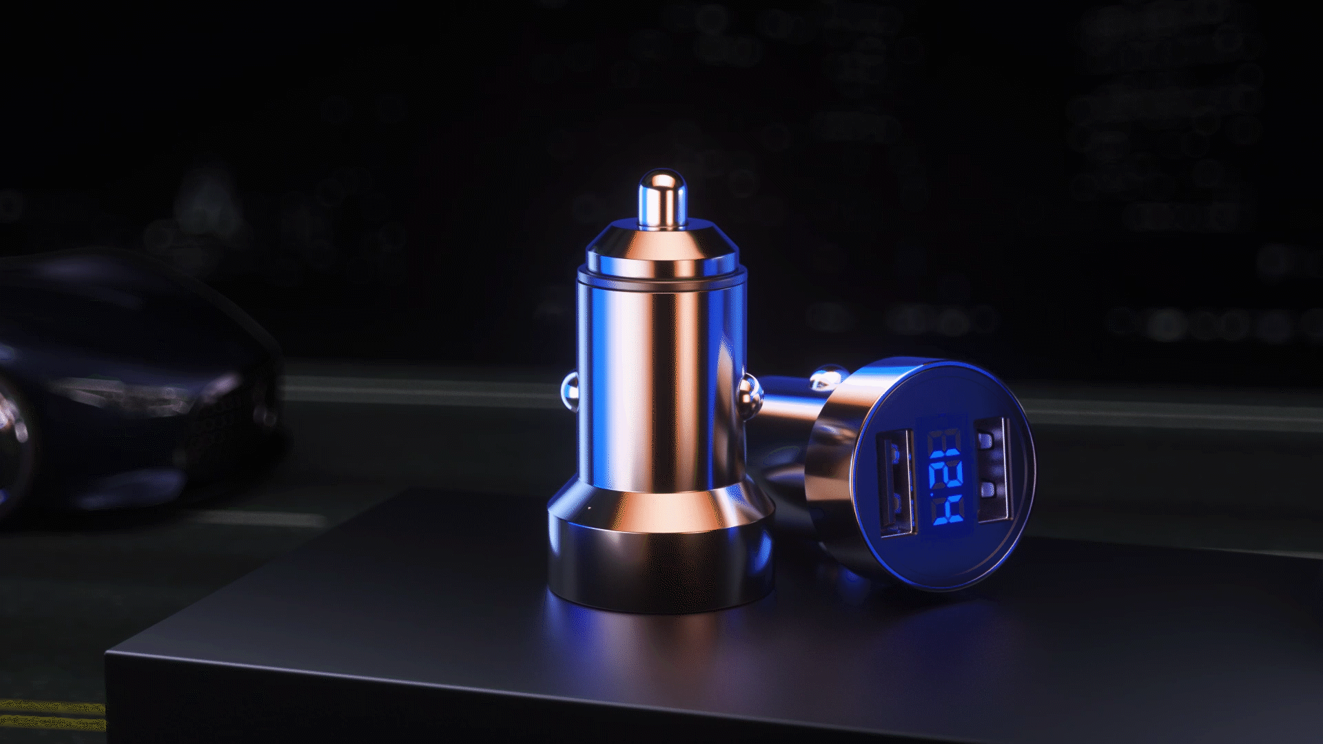 双USB口车充动画（图ZMjM4OTc3Nzc2） - 产品 - 站酷设计师十一月a原创素材 - 站酷ZCOOL