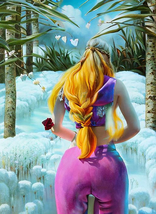 旧作品AI处理下