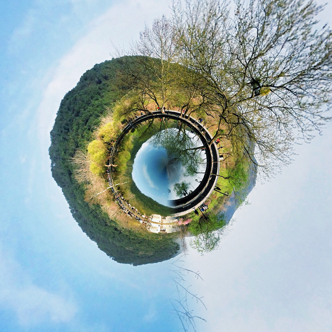 宏村·印象（图ZMzgyNzc0ODg=） - 风光摄影 - 站酷设计师三石君的尹姑娘原创素材 - 站酷ZCOOL