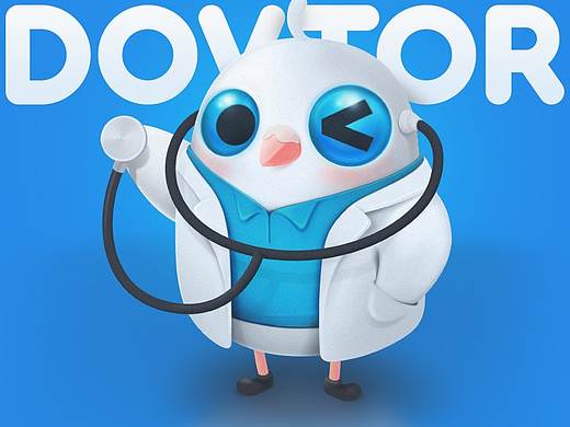 医鸽Dovtor - 39健康网新吉祥物