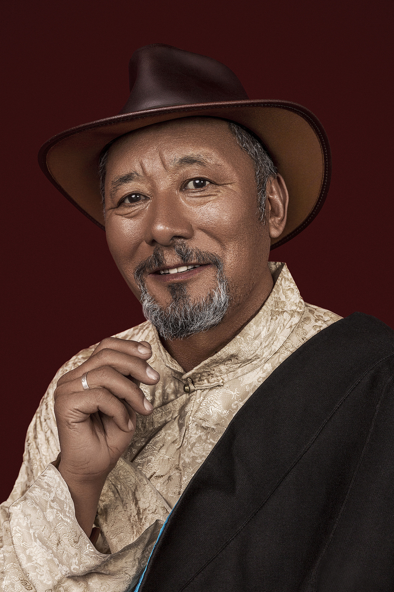 西藏著名演员【洛桑群培】艺术写真