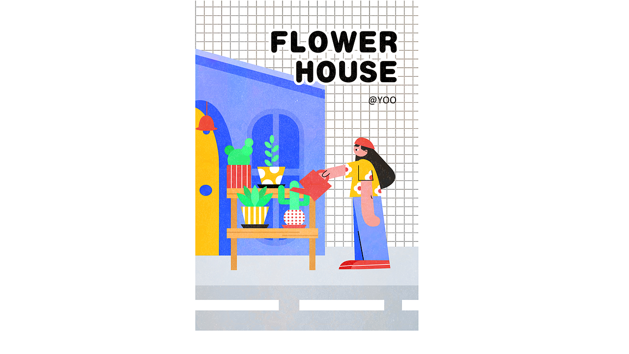 9DAYS插画打卡②-YOO×DINLab（图ZMjEwMDY4MjU2） - 创作习作 - 站酷设计师瑶哎呦原创素材 - 站酷ZCOOL