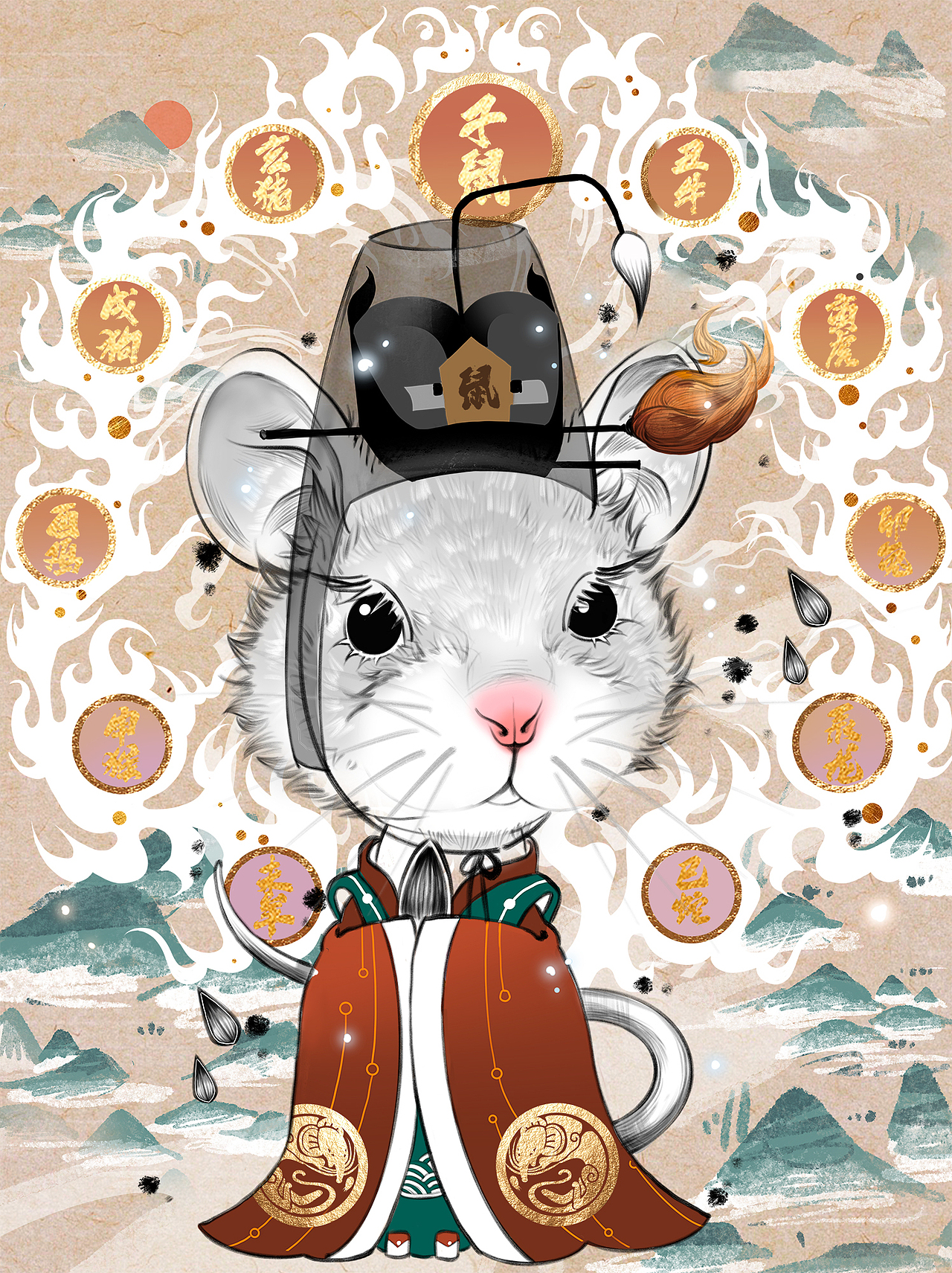 十二生肖俑系列——《生肖福官》