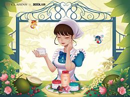 #my CLARINS尋找天然好食肌#美肌盛宴