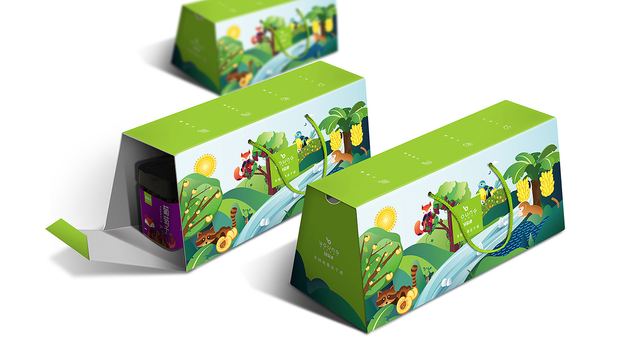  同道 & 鲜果漾 | 果干品牌LGO设计、果干包装设计