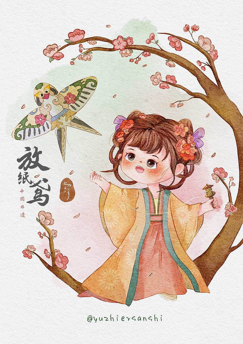 原创国风非遗系列（图ZMzE5Mjg1OTk2） - 商业插画 - 站酷设计师玖思JIUSI原创素材 - 站酷ZCOOL