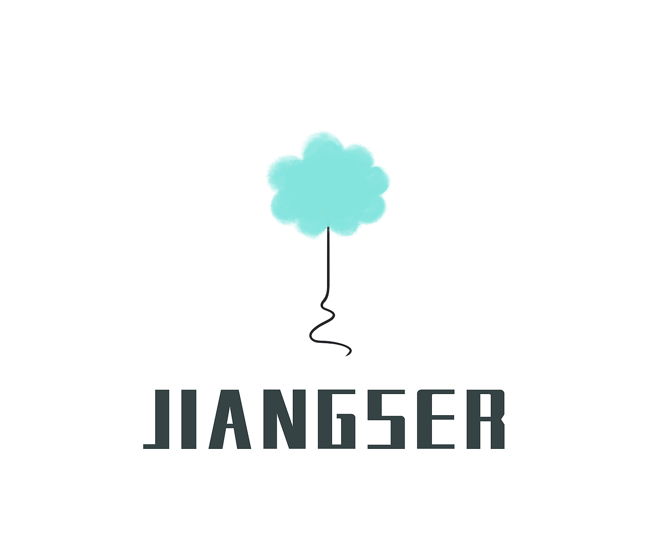 搞怪小头像可爱壁纸小徽章单色调插图《孤独旅程》