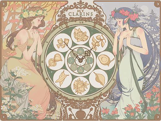 #my CLARINS 寻找天然好食肌# 女神美肌食谱钟