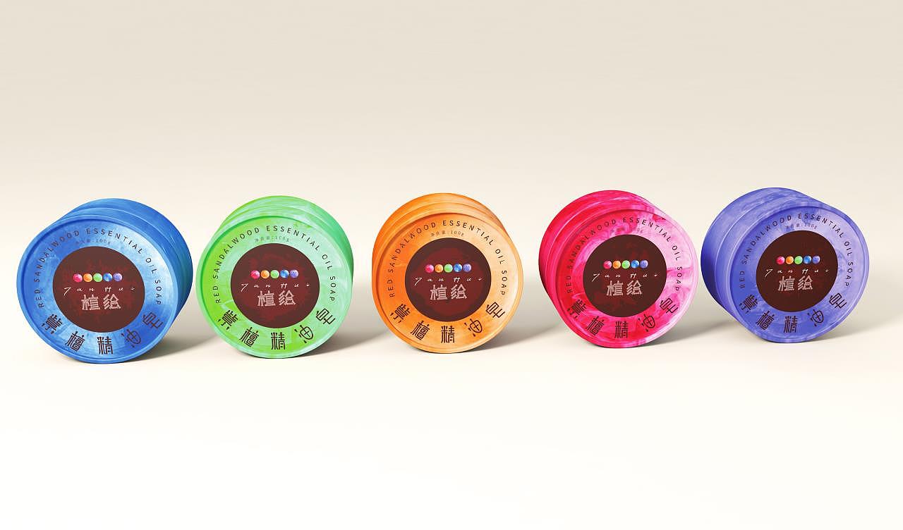 紫檀精油皂产品包装设计 思逸品牌创意设计 站酷ZCOOL