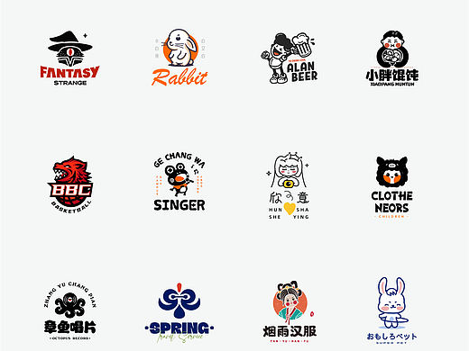 LOGO集（个人主页-ZNTczMzU4MjA=） - Logo - 站酷设计师辣Key原创素材 - 站酷ZCOOL