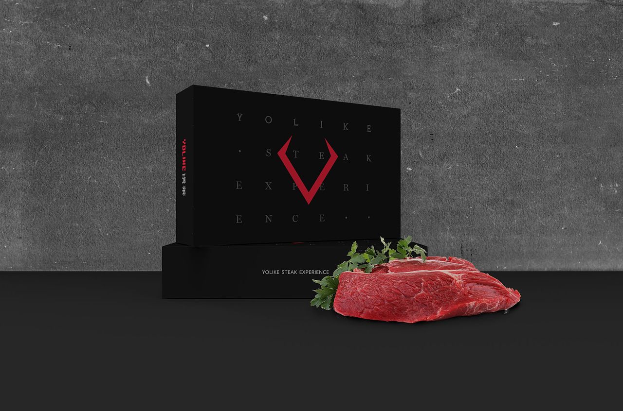 「YOLIKE诱莱牛排馆」品牌设计