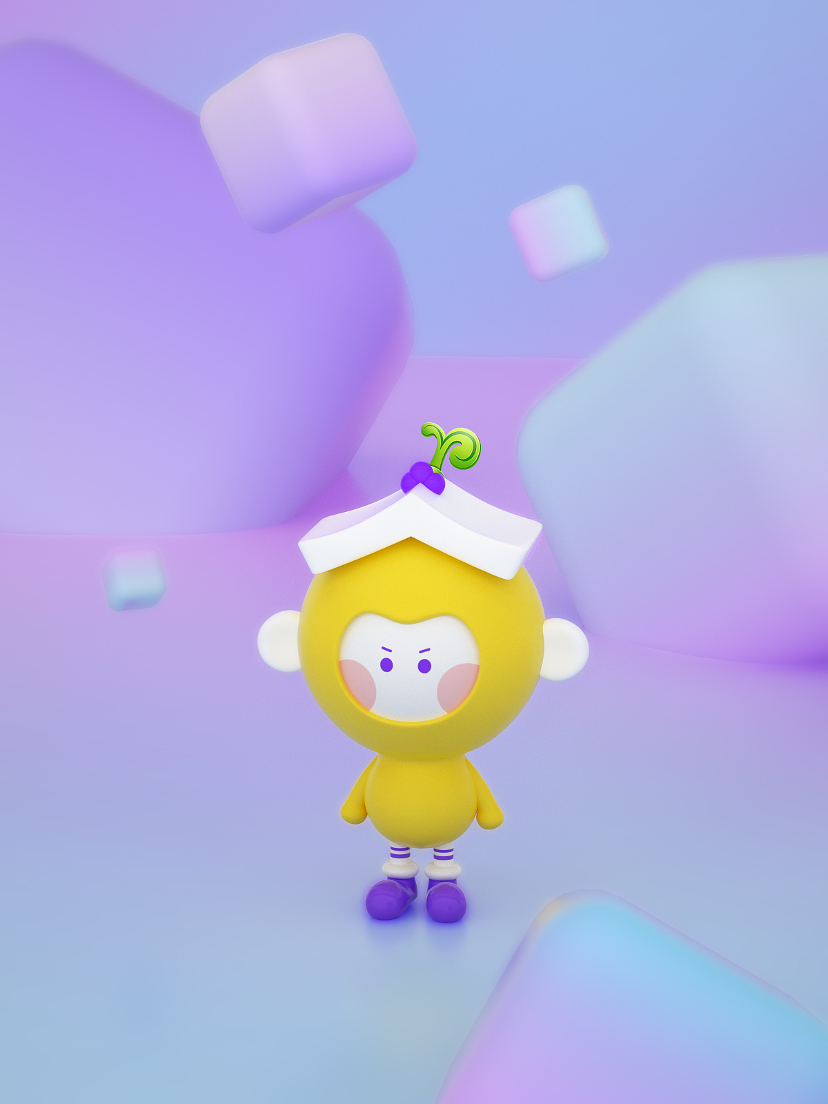 由由發(fā)芽了（圖ZMjExNjI0ODc2） - IP形象 - 站酷設(shè)計(jì)師Della爸爸原創(chuàng)素材 - 站酷ZCOOL