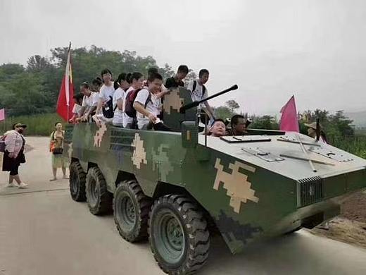 2021国防教育 研学基地 体验军旅生活 军事模型展