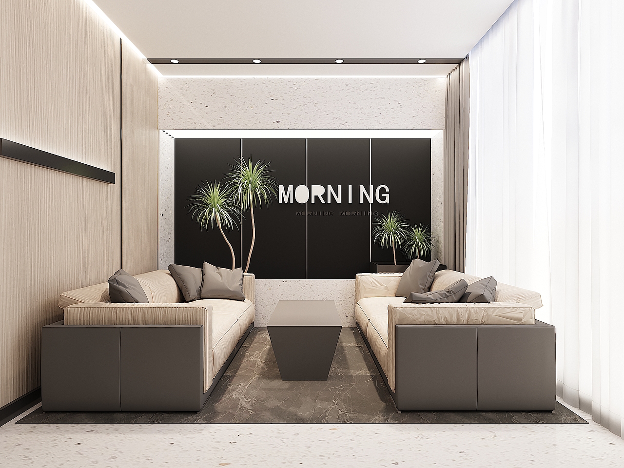 辦公空間局部角度練習（圖ZMjY1ODE4MzI4） - 商業(yè)空間設計 - 站酷設計師盒子構造空間設計原創(chuàng)素材 - 站酷ZCOOL