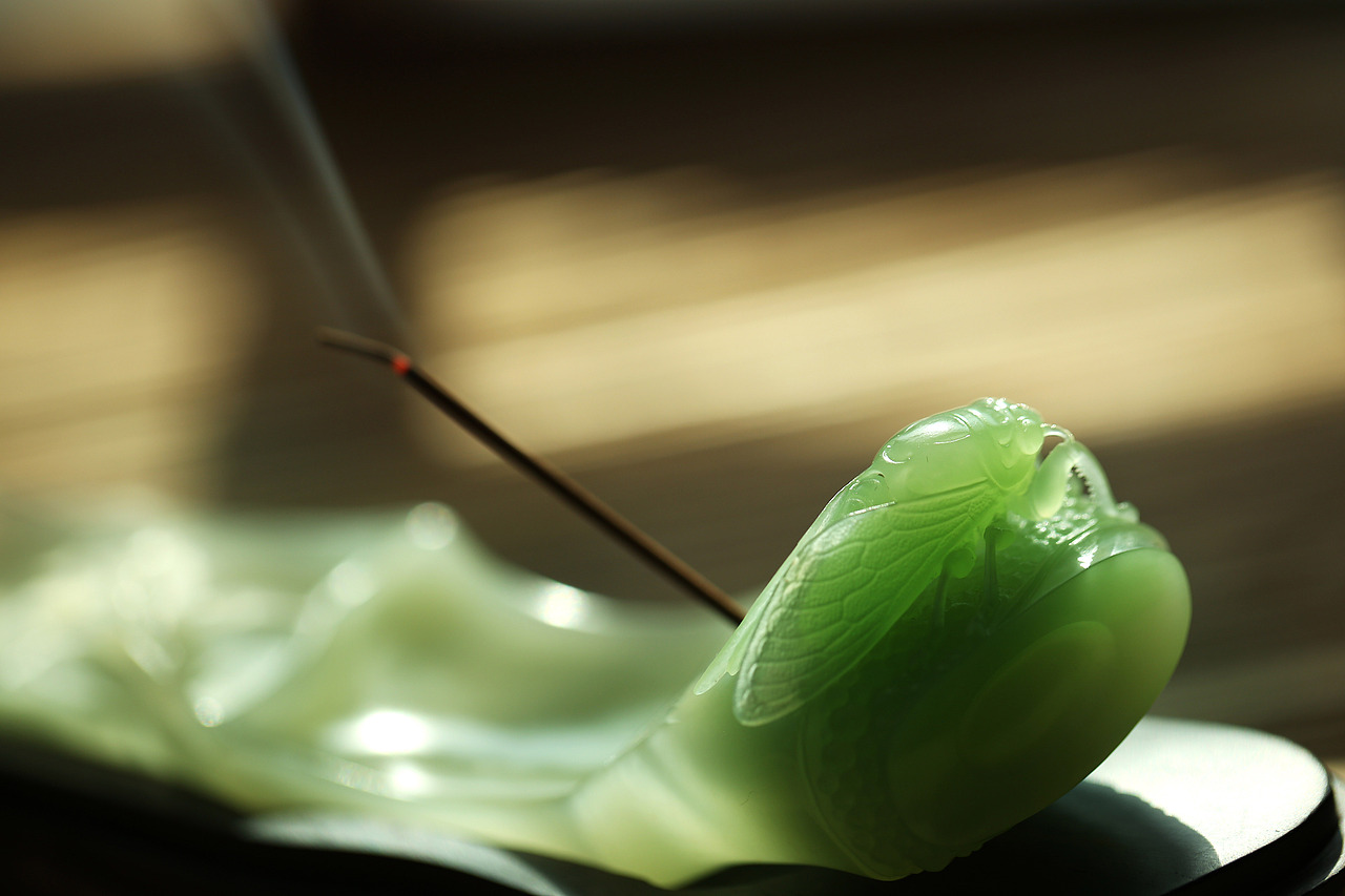 玉器摄影特写一