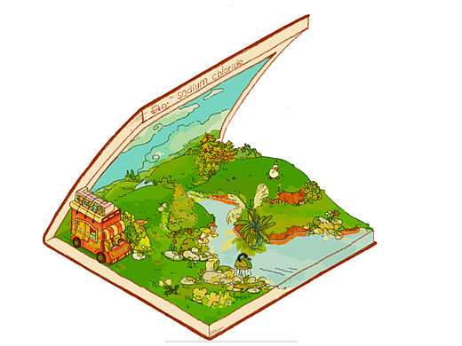 【小镇系列九】大家更喜欢线稿版还是纯色版呢