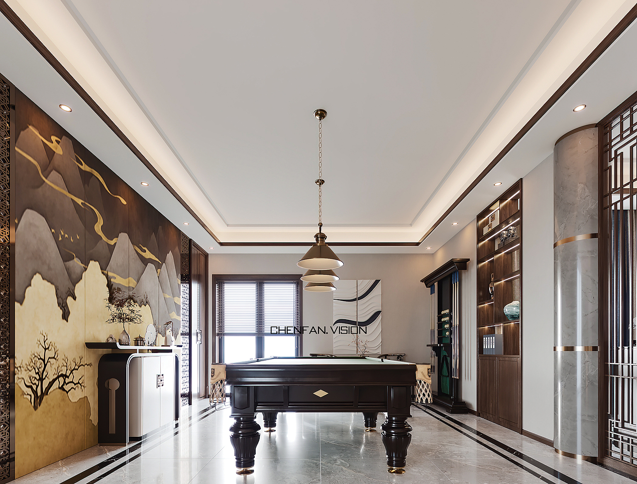 新中式（图ZMjQ3ODMwMTgw） - 家装设计 - 站酷设计师GtLDARKEST悟空原创素材 - 站酷ZCOOL