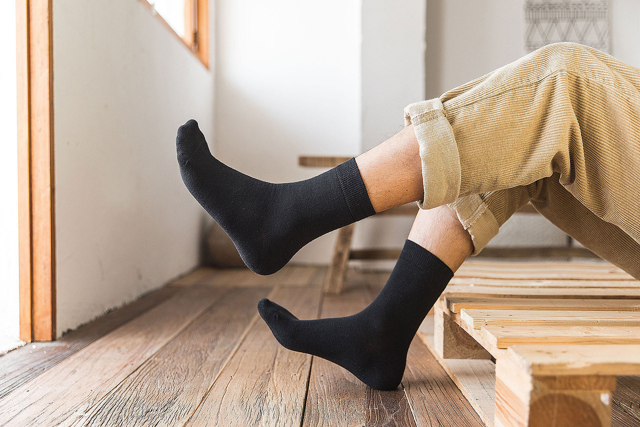 2019棉竹屋秋冬男袜加厚商务日系