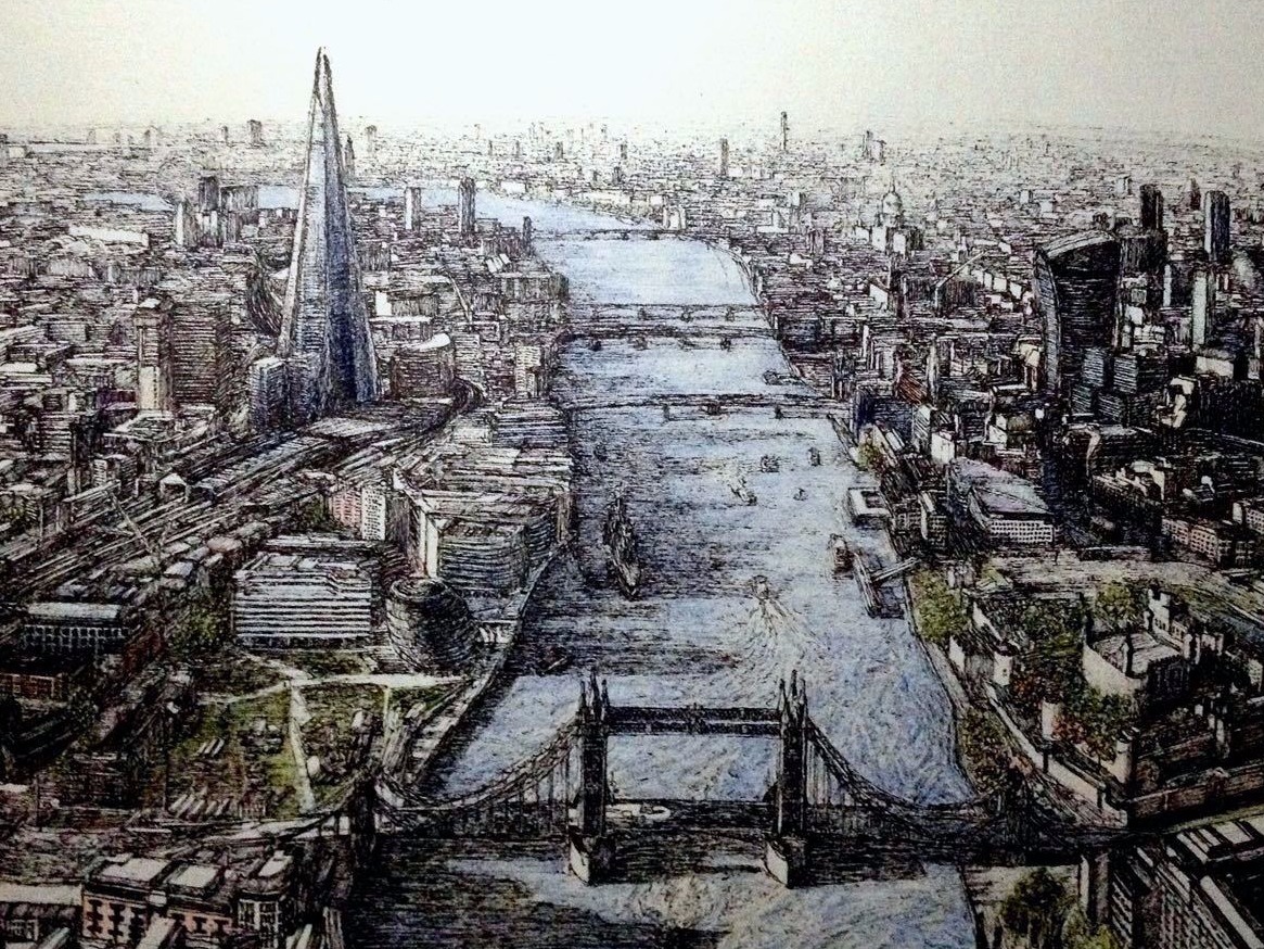 Reflections on the Thames, Westminster - 约翰·阿特金森·格里姆肖作品,无水印高清大图 - 麦田艺术