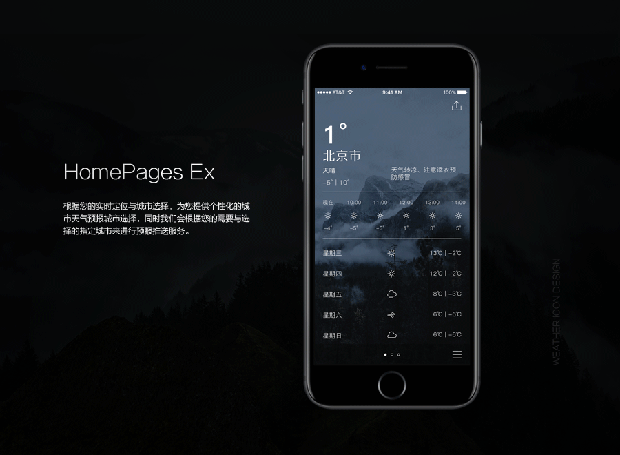 Weather Icon Concept Design - 天气类icon概念设计（图ZNjc0MTEyNzI=） - APP界面 - 站酷设计师Juntao原创素材 - 站酷ZCOOL