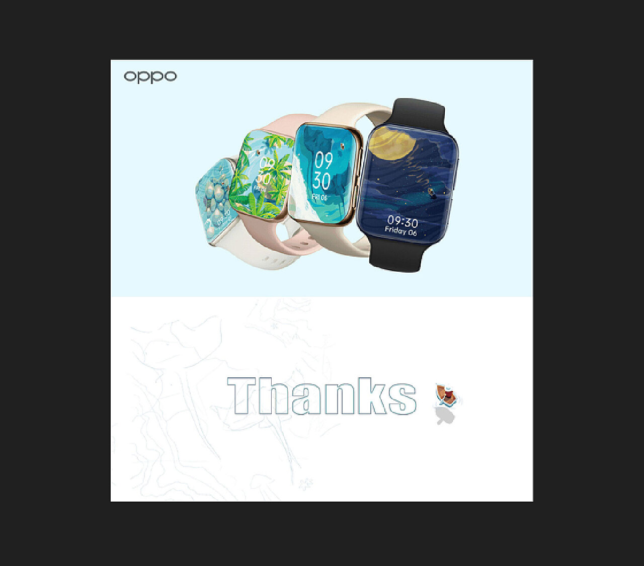 OPPO WATCH · 时间海海