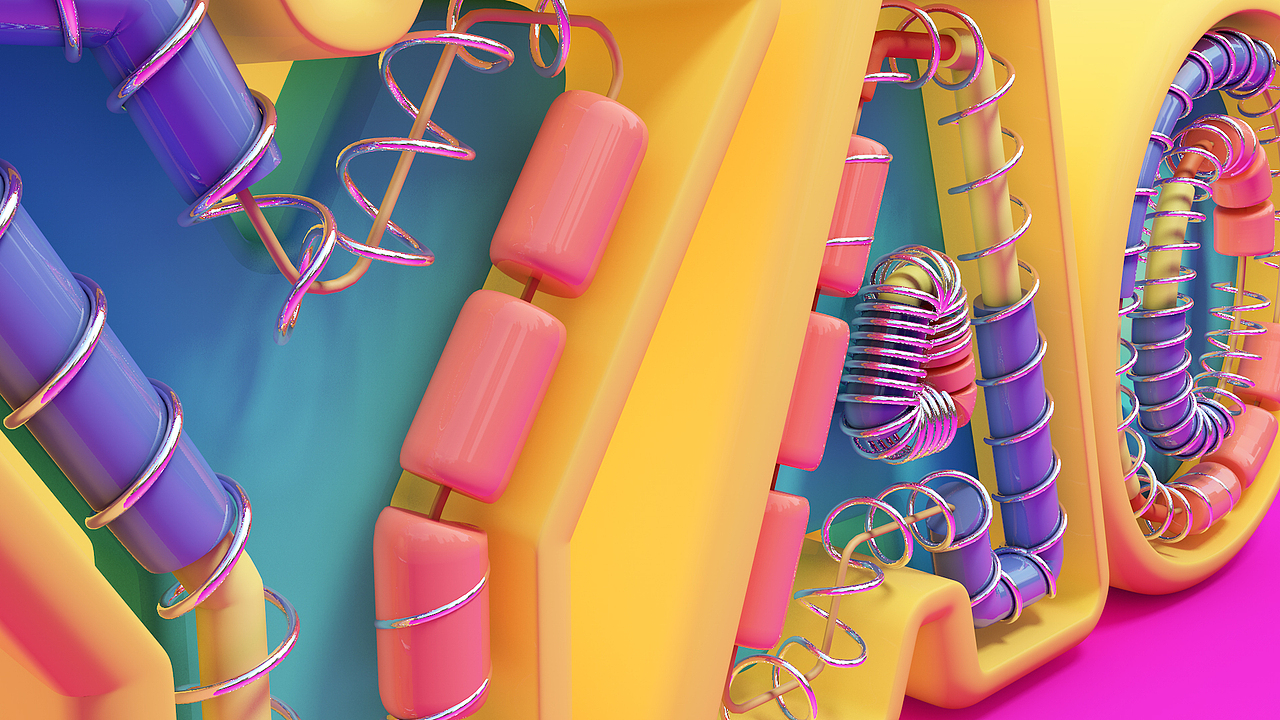 C4D字体（图ZMTE5MTA4MTky） - 字体/字形 - 站酷设计师FuReal原创素材 - 站酷ZCOOL