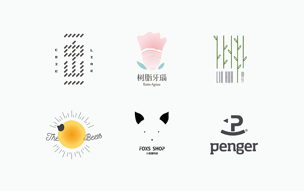 LOGO 字体设计 LOGO设计 简约LOGO 作品集（图ZMTUwMjM0NzM2） - Logo - 站酷设计师东尚设计原创素材 - 站酷ZCOOL