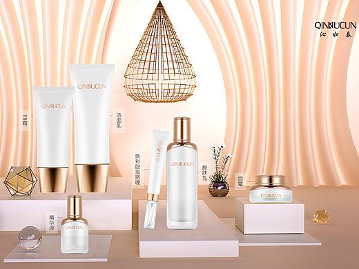 沁如春化妝品推廣物料（個人主頁-ZNDU0MDk5ODg=） - 宣傳物料 - 站酷設(shè)計師不太冷呦原創(chuàng)素材 - 站酷ZCOOL